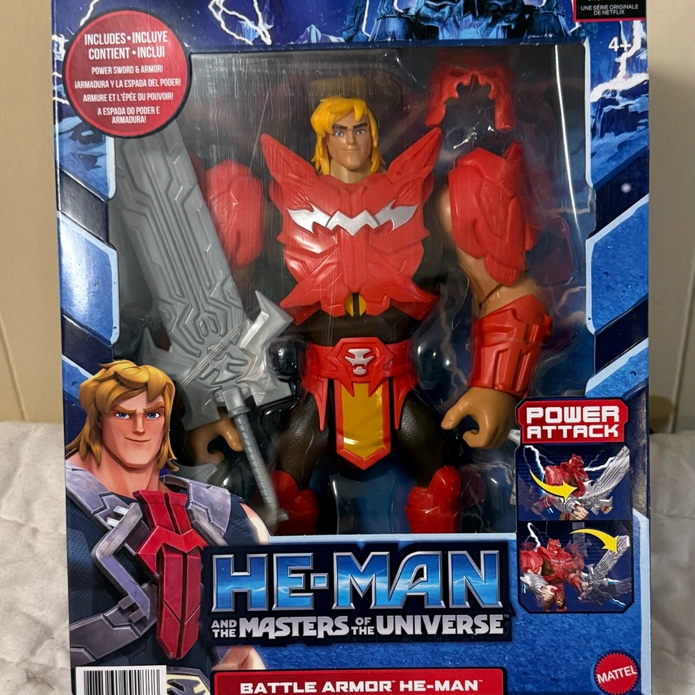 Mattel He-Man and the Masters of the Universe Battle Armor He-man Figure